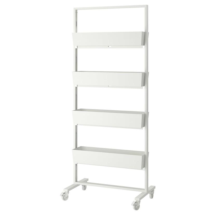 MITTZON — каркас/контейнер/короб д/проводов, белый, 85x205 см