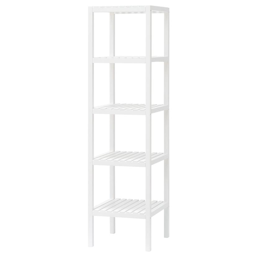 MUSKAN — стеллаж, белый, 37x140 см