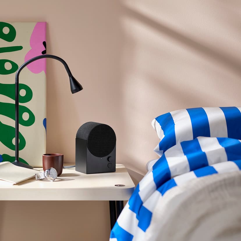 NATTBAD — динамик bluetooth, черный