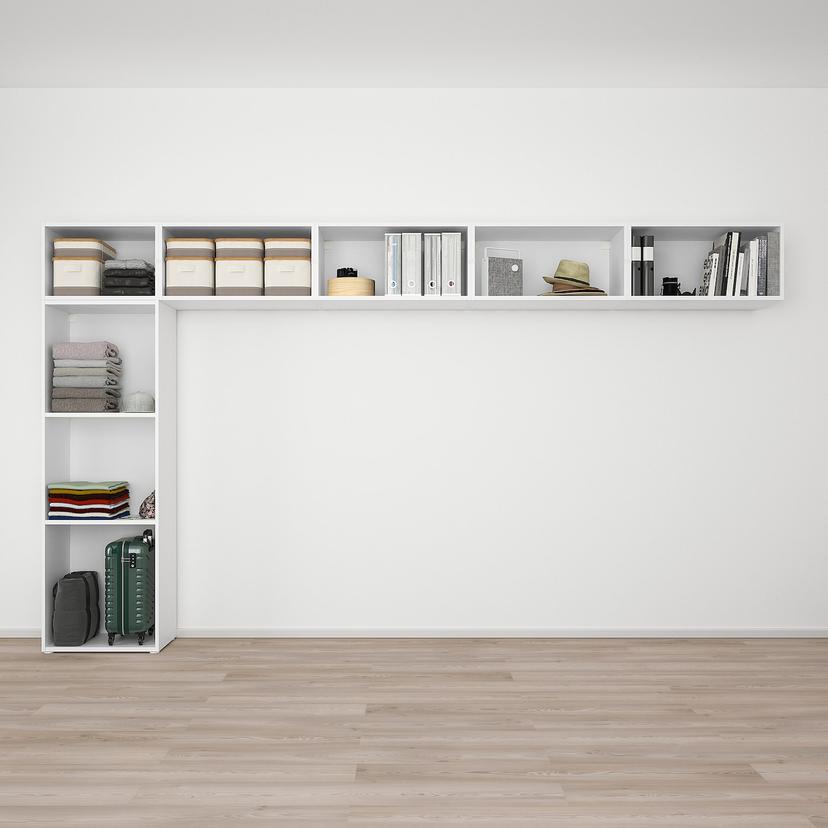 PLATSA — гардероб с 10 дверями, 380x42x221 см
