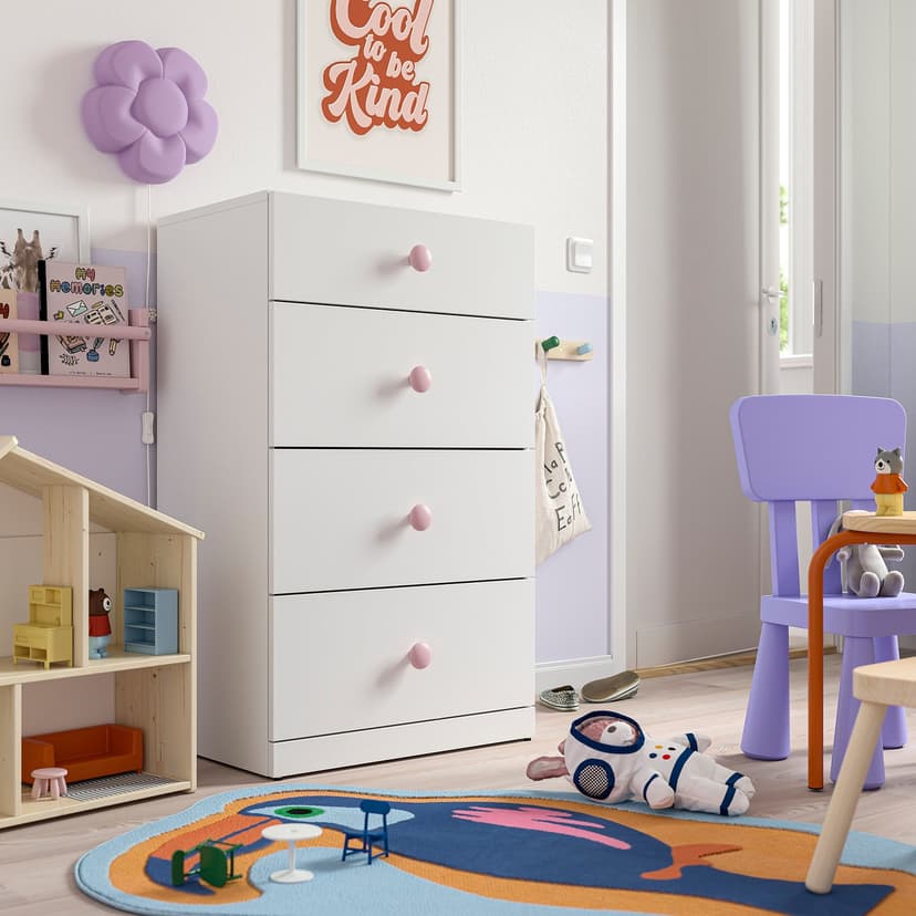 PLOCKAR — Gałka, bladoróżowy, 