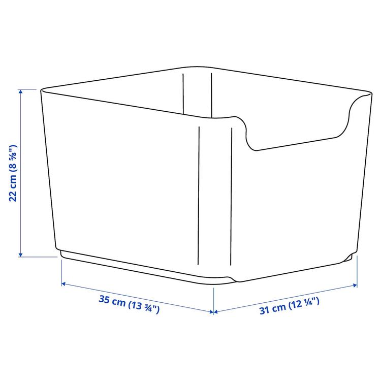 Kosz na odpady segregowane, 14 l dimensions