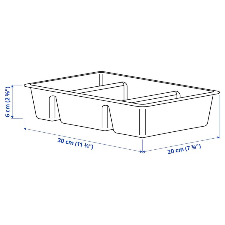 Поднос, 20x30 см dimensions