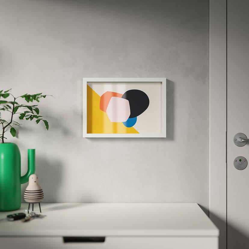 RÖDALM — Рамка, белая