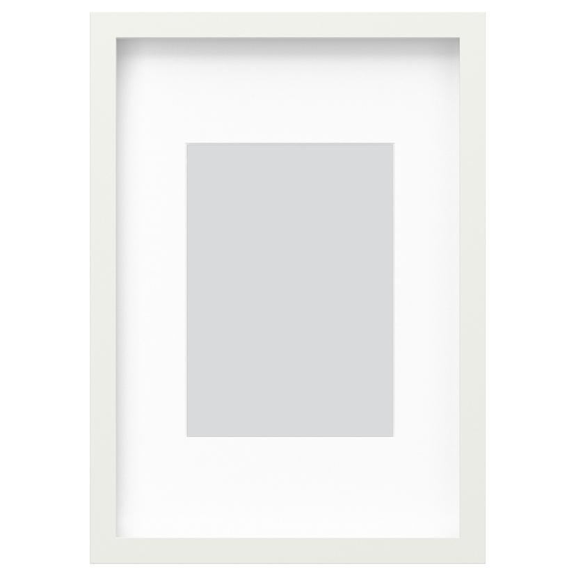 RÖDALM — рама, белый, 21x30 см