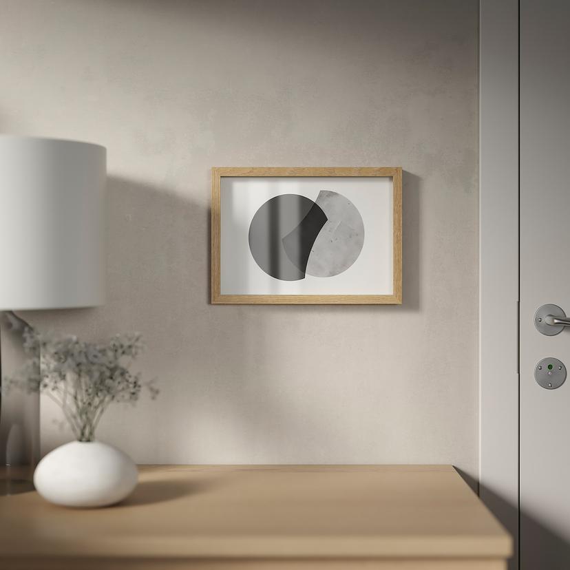 RÖDALM — Рама, имитация дуба