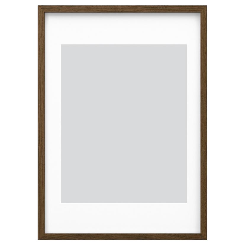 RÖDALM — рама, под грецкий орех, 50x70 см