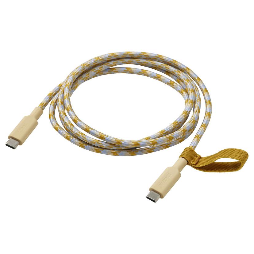 RUNDHULT — 	Кабель USB-C на USB-C, 1.5 m/100 Wat