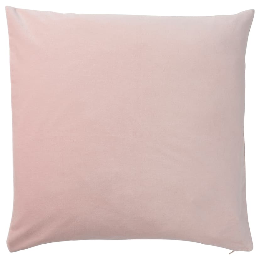 SANELA — чехол на подушку, бледно-розовый, 50x50 см