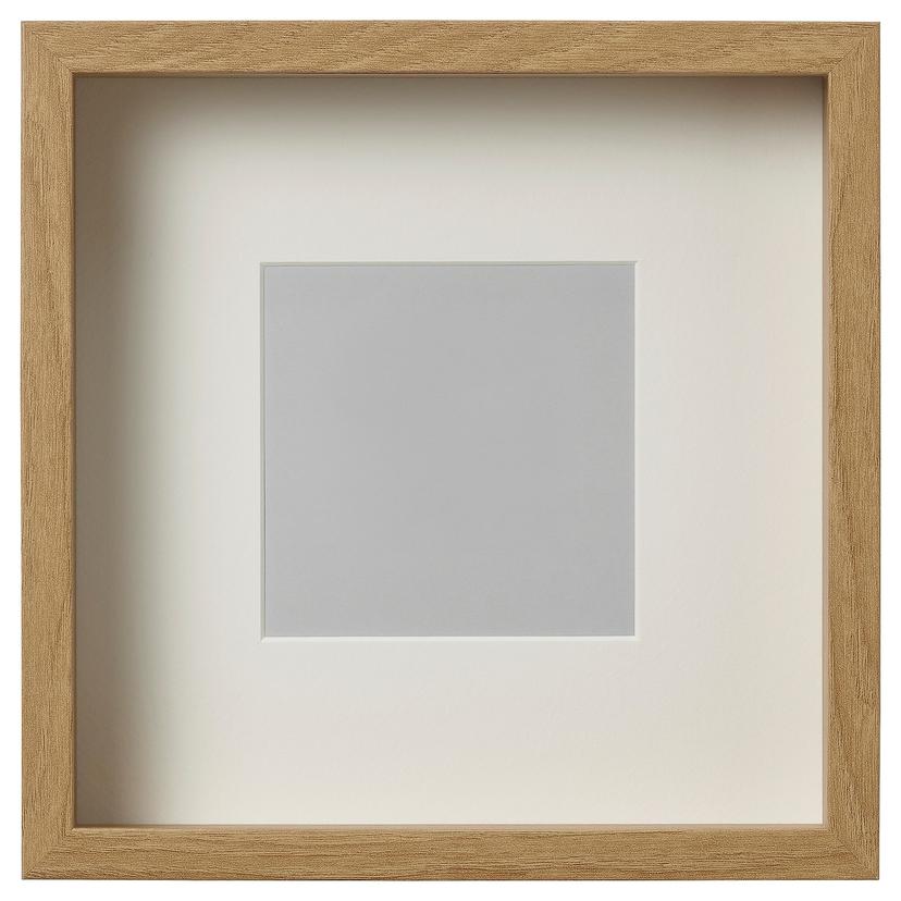 SANNAHED — рама, под дуб, 25x25 см