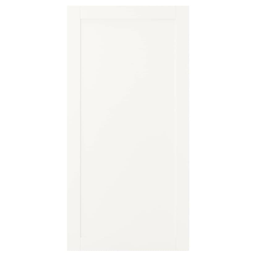SANNIDAL — Дверца с петлями, белый, 60x120 см