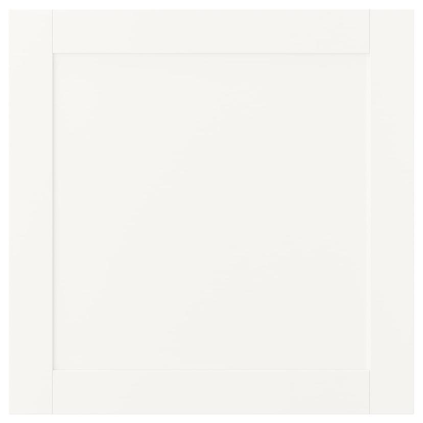 SANNIDAL — дверца с петлями, белый, 60x60 см
