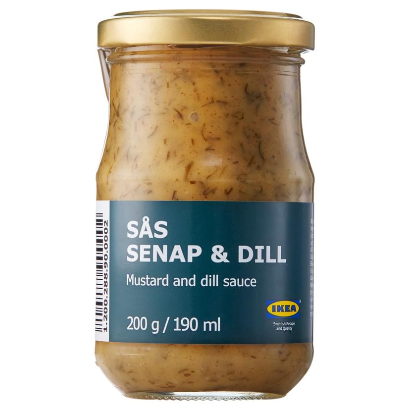 SÅS SENAP & DILL — соус с горчицей и укропом