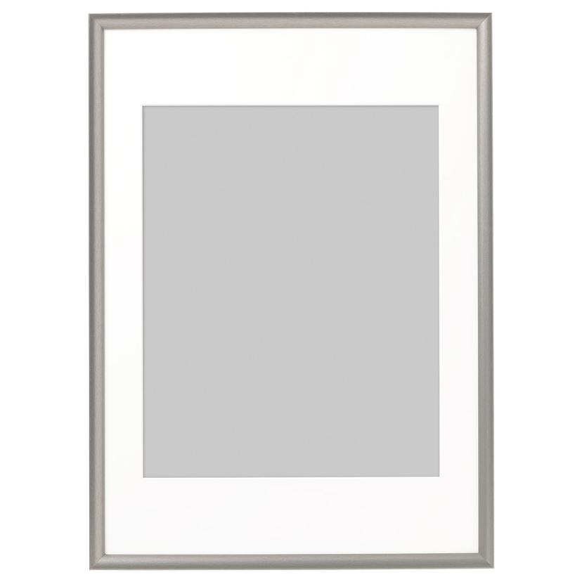 SILVERHÖJDEN — рама, серебристый, 50x70 см
