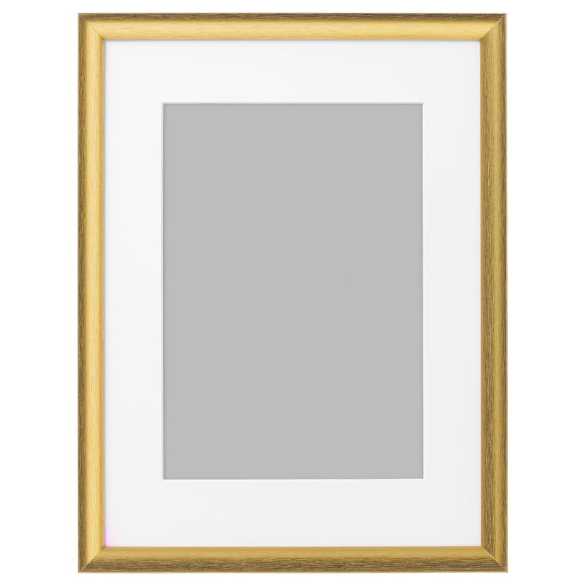 SILVERHÖJDEN — Рама, золотой, 30x40 см