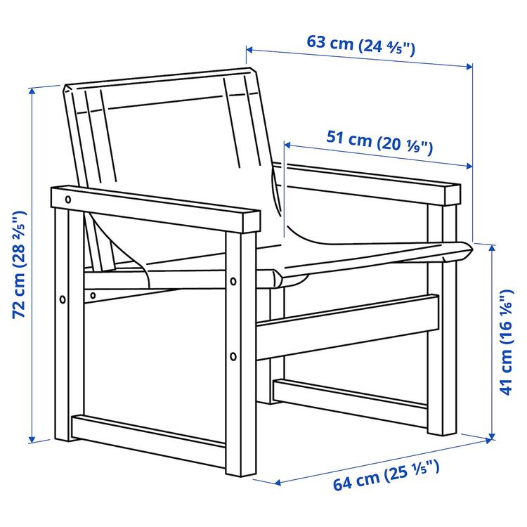 кресло dimensions