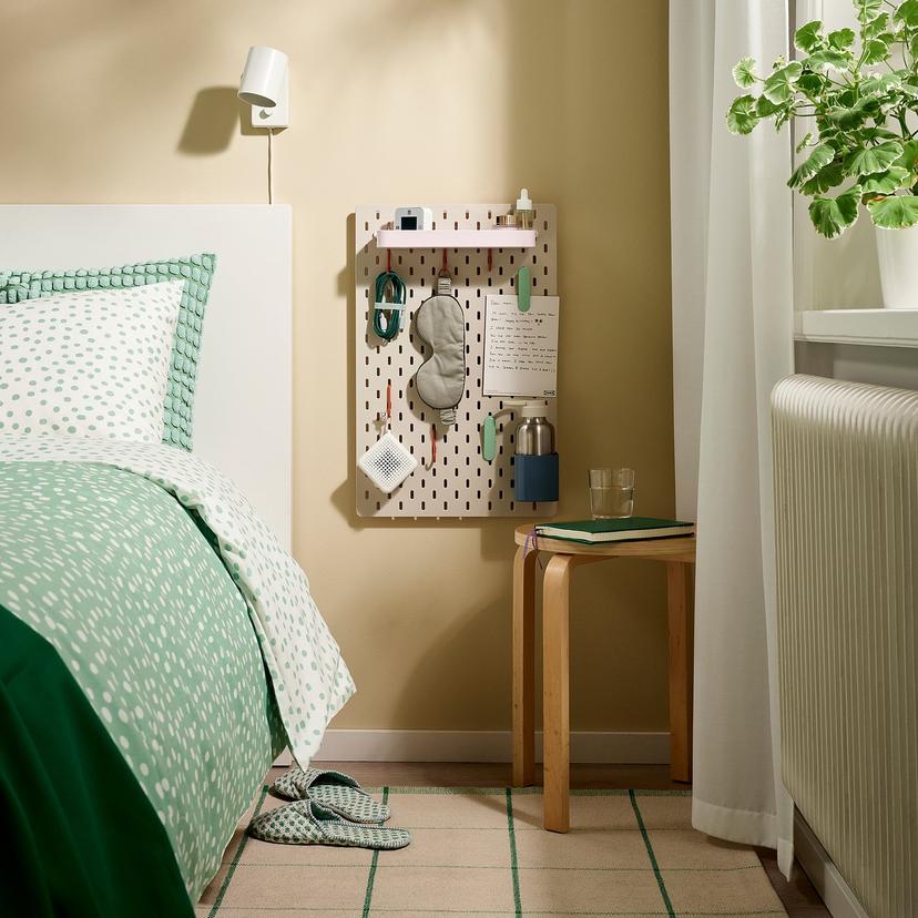 SKÅDIS — Перфорированный картон бежевого/розового цвета