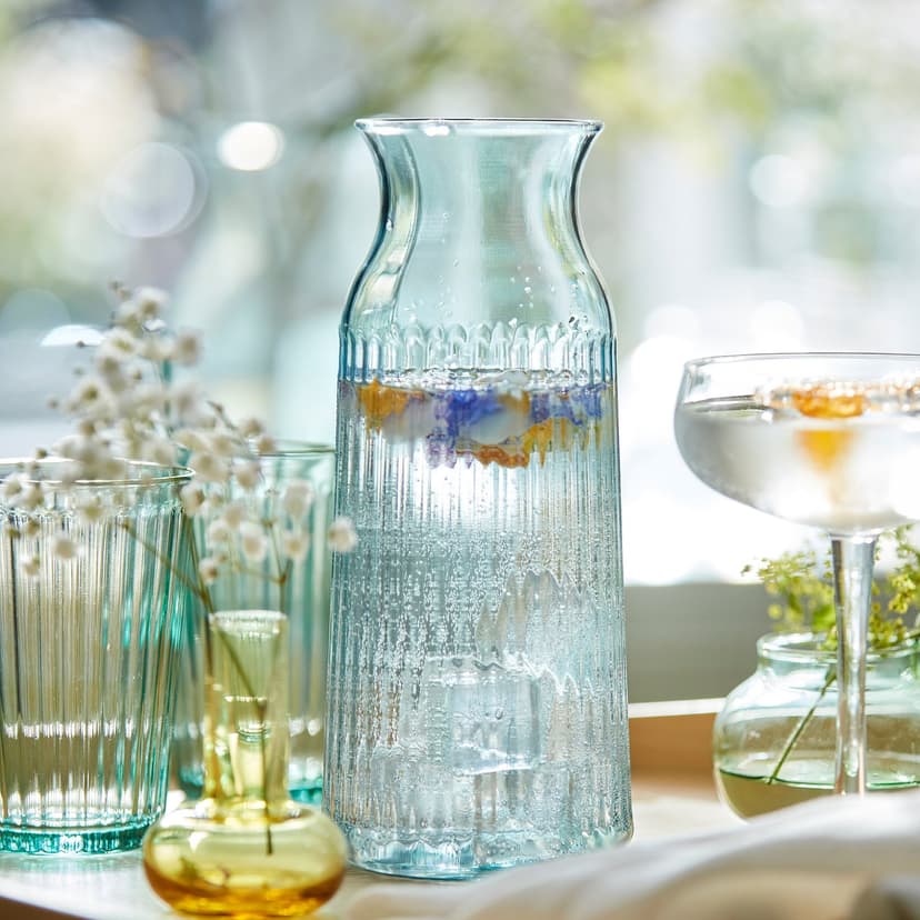 SMÖRFISK — Karafka, jasnoturkusowy, 