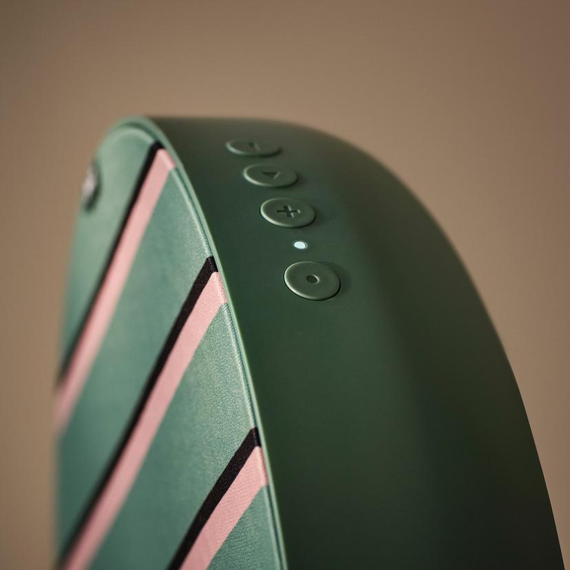 SOLSKYDD — динамик bluetooth, зеленый, 29 см