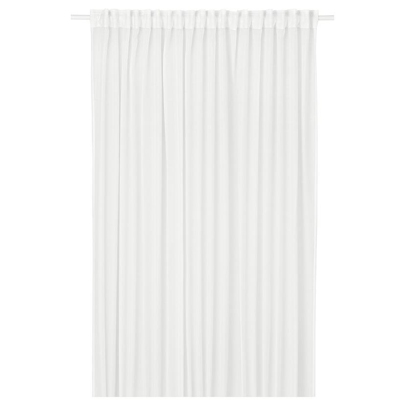 STENFRÖ — Штора, 1 шт., белая/на ленте