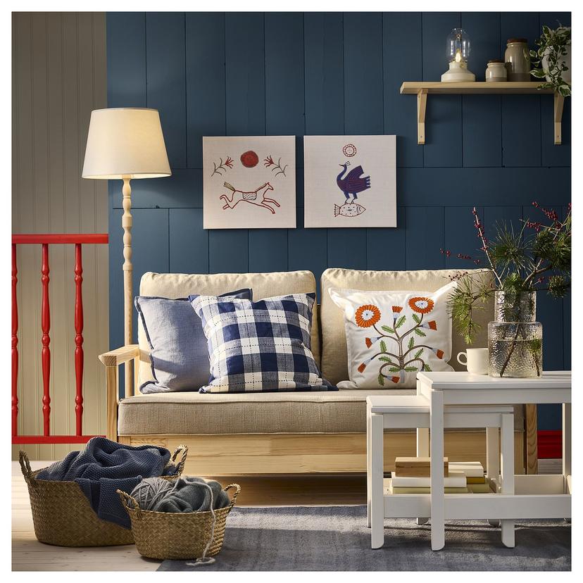 SVAMPFLY — Наволочка, темно-синяя