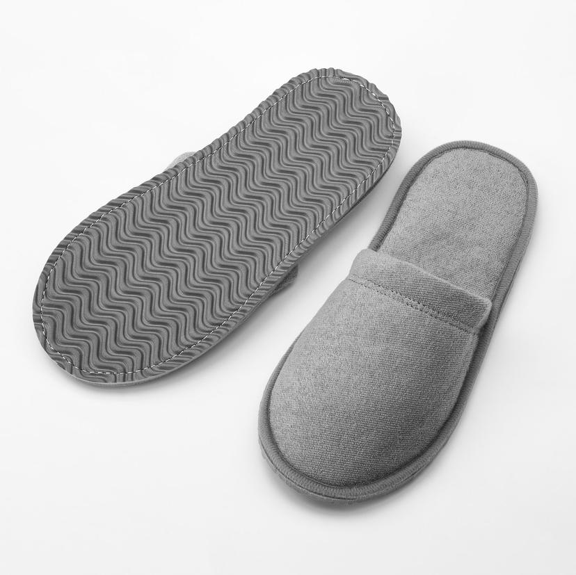 TÅSJÖN — домашние тапочки, серый, S/M