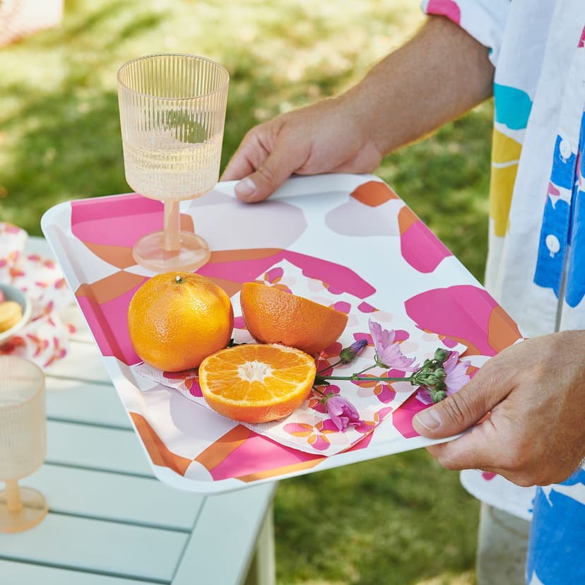 TOFSAND — Serwetki, różowy, 