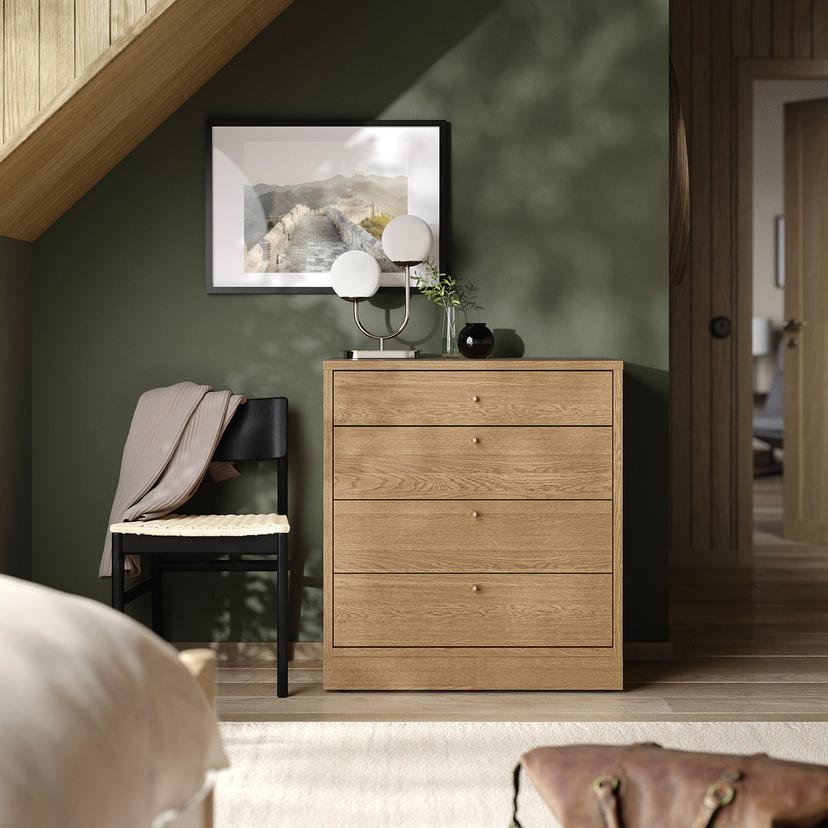 TONSTAD — Комод, 4 ящика, 82x47x90 см