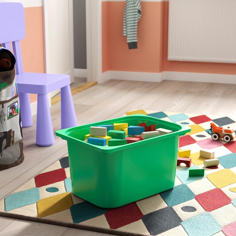 TROFAST — Контейнер, ярко-зеленый