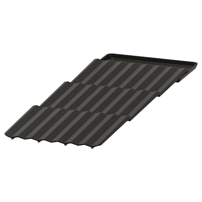 UPPDATERA — полка для специй, антрацит, 20x50 см