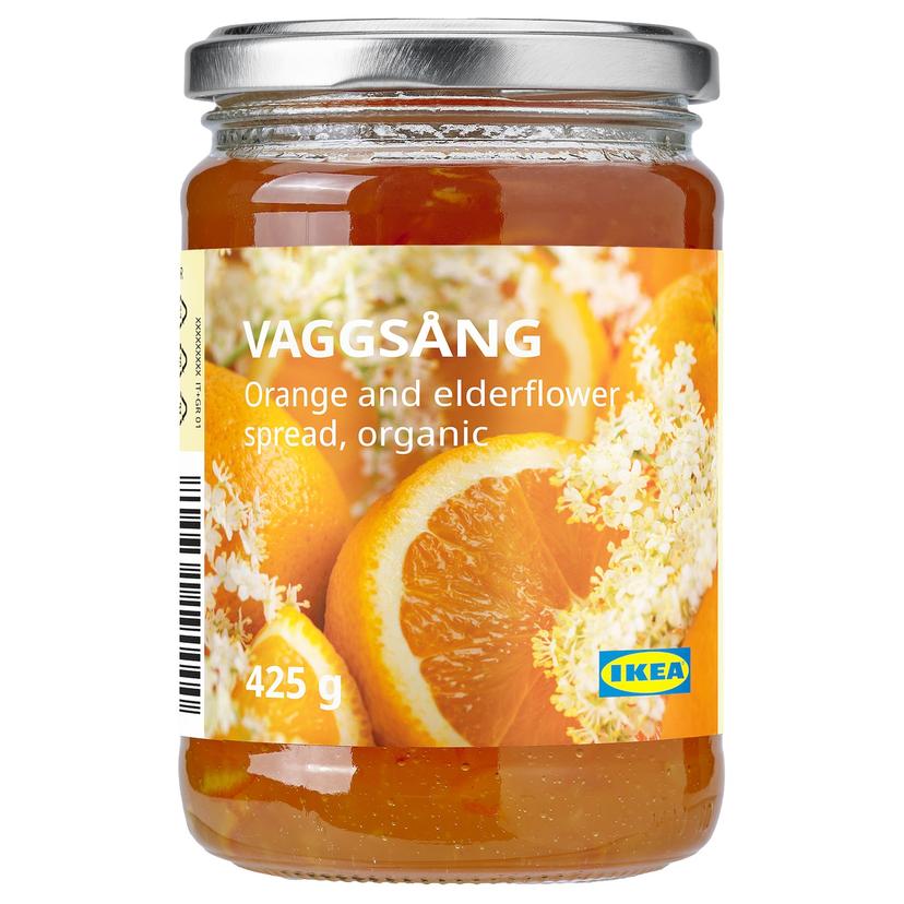 VAGGSÅNG — джем из апельсина и цветов бузины, ., 425 гр