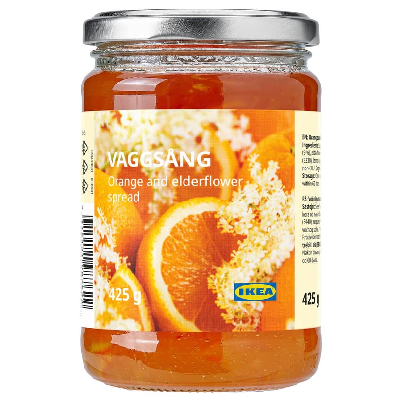 VAGGSÅNG — джем из апельсина и цветов бузины, 425 гр