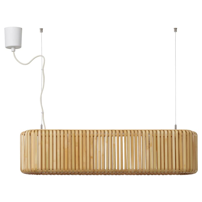 VARPTROSS — Lampa wisząca, bambus, 