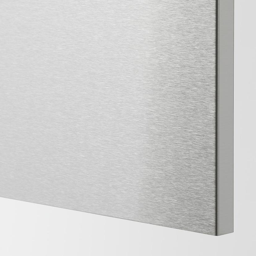 VÅRSTA — фронт панель для посудом машины, нержавеющ сталь, 45x80 см