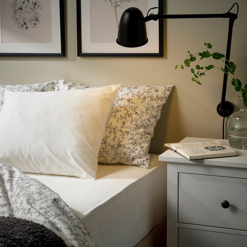 VÅRVIAL — Простыня на резинке, белая