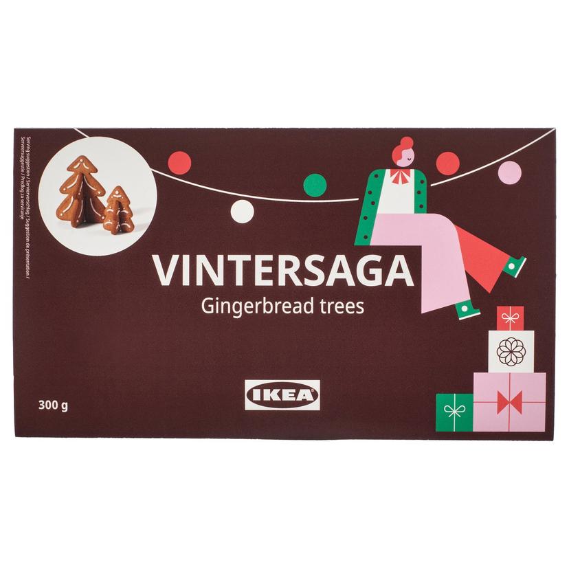 VINTERSAGA — Piernikowe choinki, 300 g