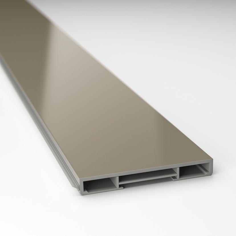 VOXTORP — Цоколь, глянцевый, темно-серо-коричневый.