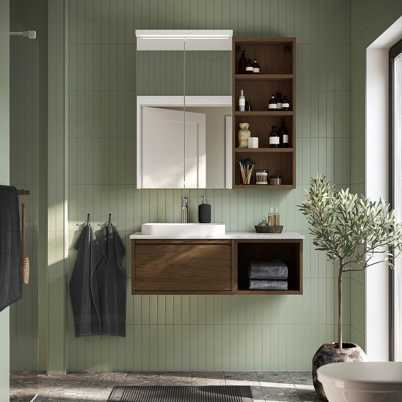 ÄNGSJÖN / BACKSJÖN — шкаф п-раковину/раковина/смеситель