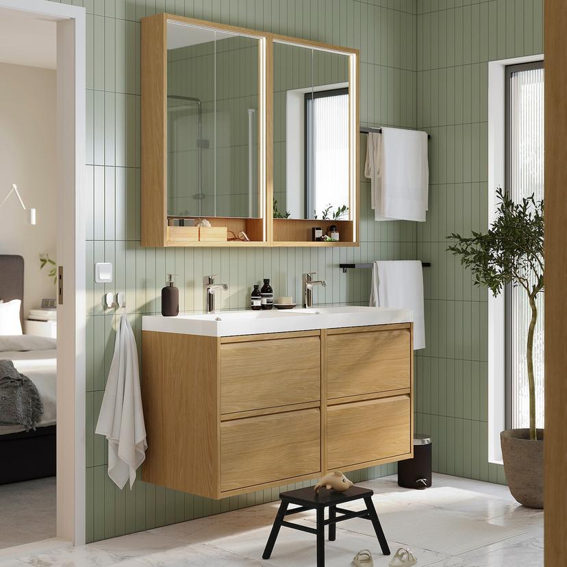 ÄNGSJÖN / BACKSJÖN — шкаф п-раковину/раковина/смеситель