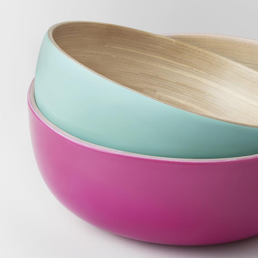 ÅKERHALLON — Набор из 2 сервировочных мисок, бамбук.