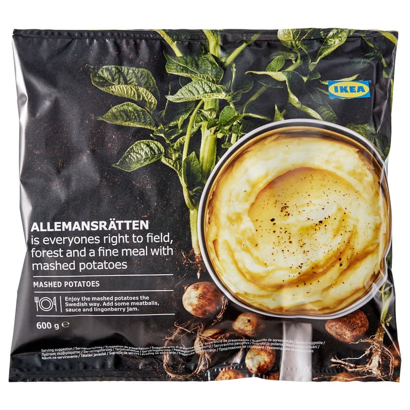 ALLEMANSRÄTTEN — картофельное пюре, замороженное , 600 гр