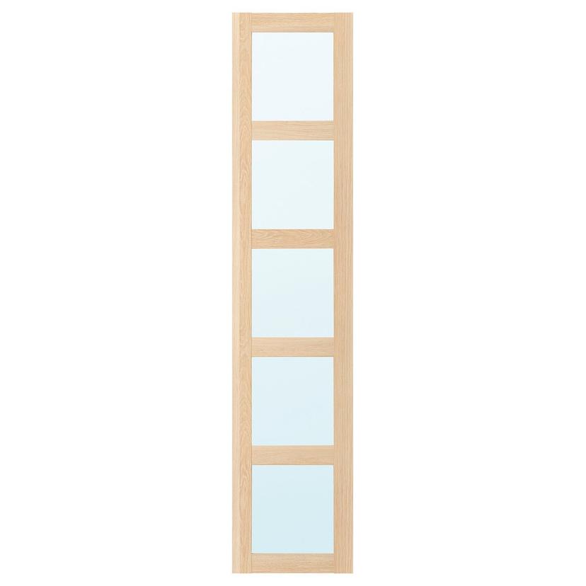 BERGSBO — Drzwiczki lustrzane zawiasy amort, 50x229 см