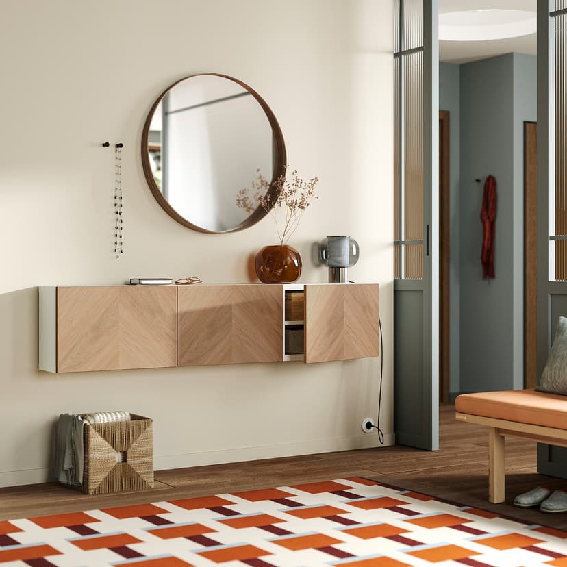 BESTÅ — комбинация настенных шкафов