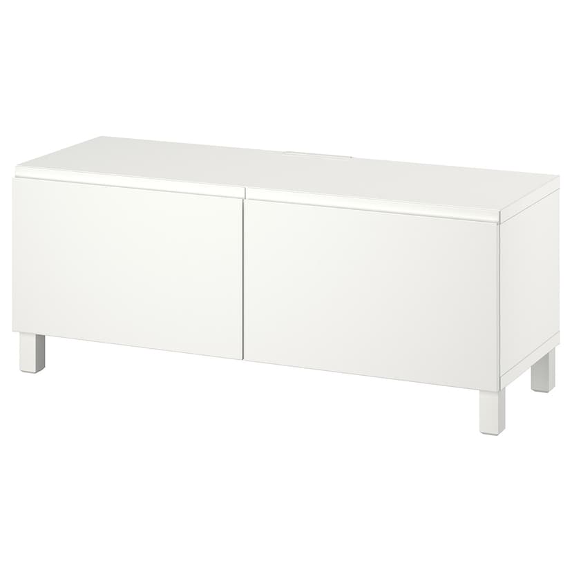 BESTÅ — тумба под ТВ, с дверцами, 120x42x48 см