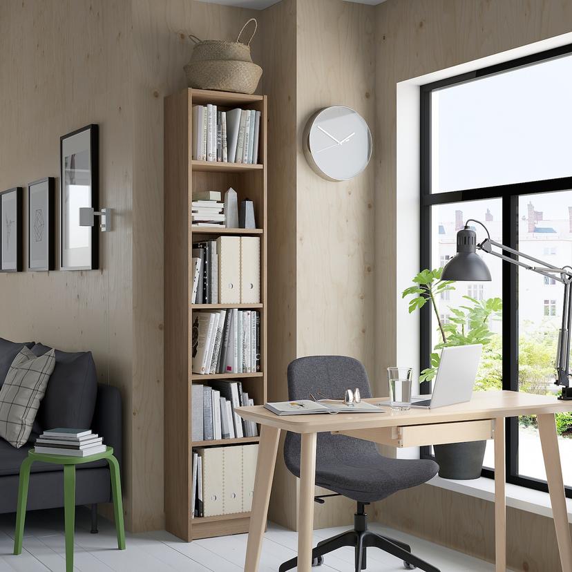 BILLY — стеллаж, под дуб, 40x28x202 см