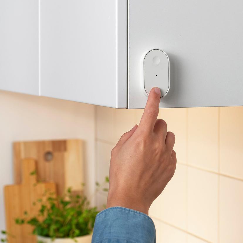 BILRESA — Пульт дистанционного управления, белый, интеллектуальный/двухкнопочный