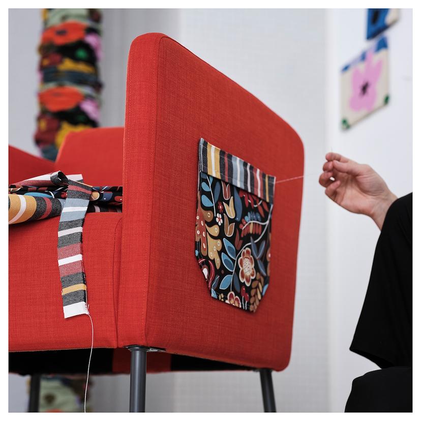 BLÅRAPUNKEL — Ткань с отделкой, разноцветная