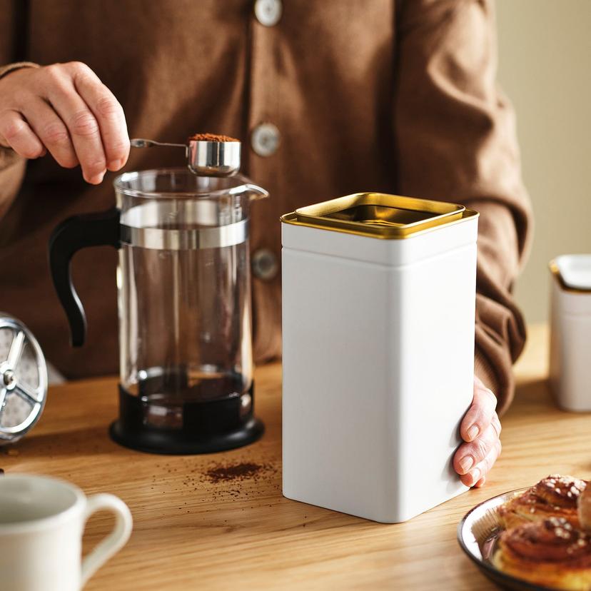 BLOMNING — Жестяная банка с крышкой, для сливок/кофе/чая