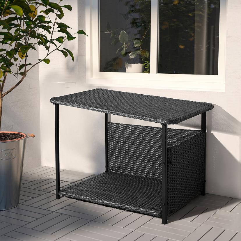 BOLMSÖ — место для собаки, для сада темно-серый