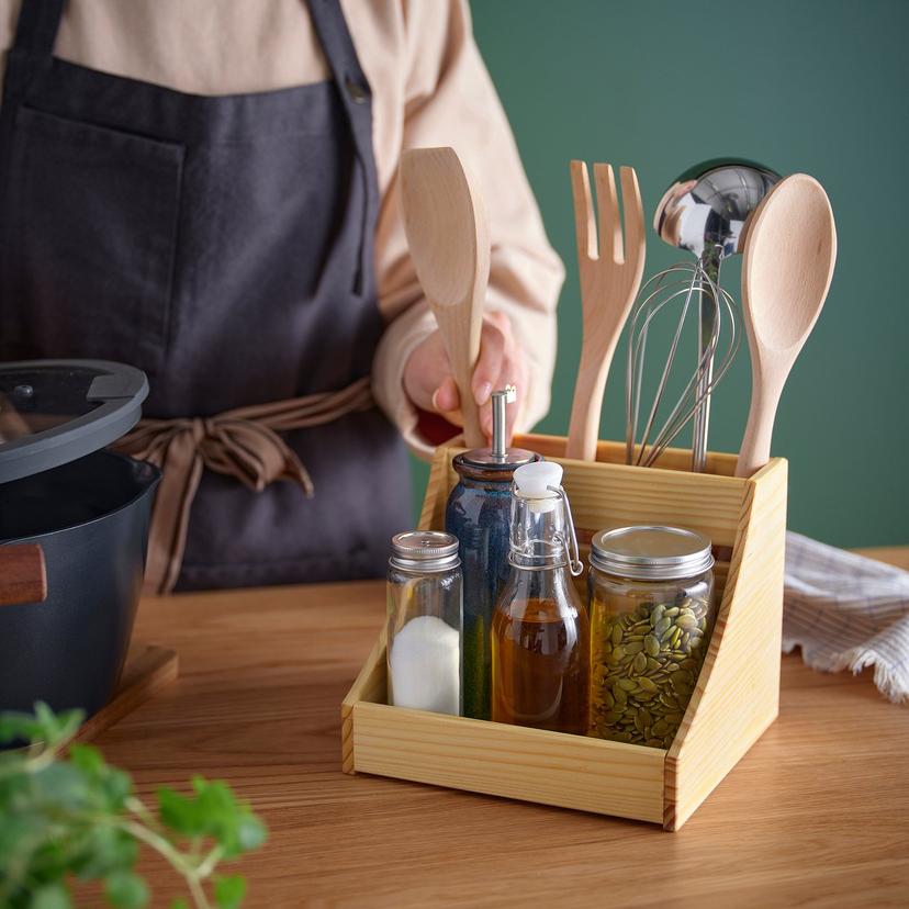 CHOKLADHAJ — Органайзер для кухонной столешницы, деревянный